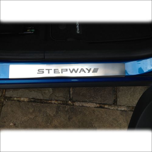 Listwa progowa DACIA SANDERO MK2 STEPWAY Stal nierdzewna 304 mat 4szt na Arena.pl