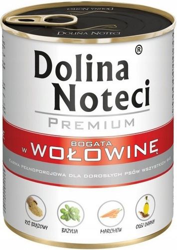 Mokra karma dla psa Dolina Noteci Premium MIX smaków 12x800g BEZ DROBIU na Arena.pl