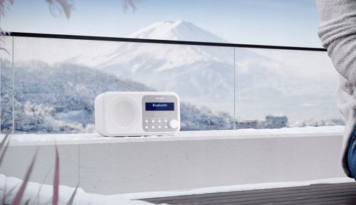 Radio SHARP DR-P420(WH) Biały na Arena.pl