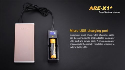 Ładowarka USB Fenix ARE-X1 Plus do Akumulatorów na Arena.pl