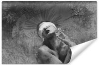 Fototapeta Ścienna Kobiecy PORTRET Abstrakcja Styl Vintage 135cm x 90cm