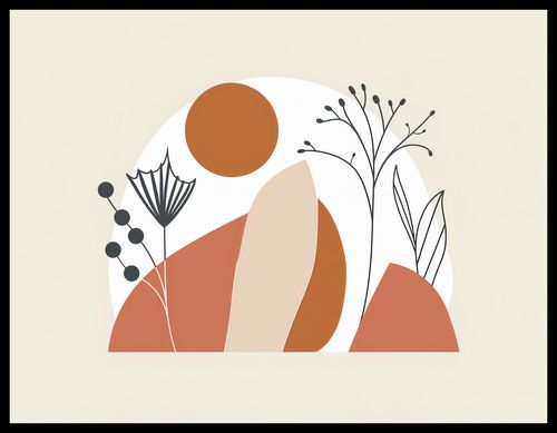 Plakat 65x50cm Organiczny Splot na Arena.pl