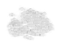 KORALIKI Z PERŁOWYM EFEKTEM FROST AB BIAŁE 6MM 30SZT