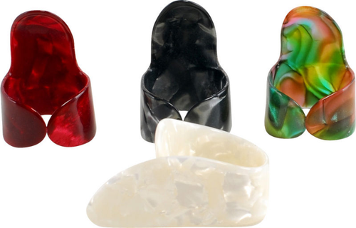 Pazurki na palce i kciuk do gitary Zestaw 4szt Harley Benton Fingerpick Set na Arena.pl