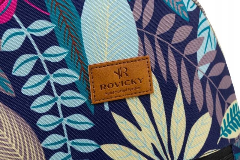 wzorzysty, miejski plecak damski - rovicky zdjęcie 6