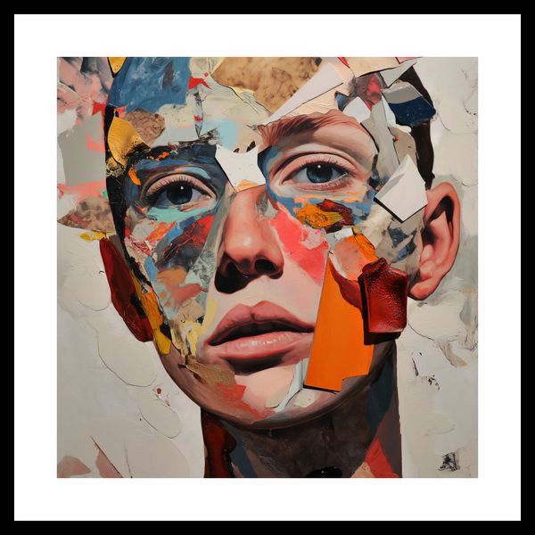 Plakat 30x30cm Podział Samego Siebie zdjęcie 3