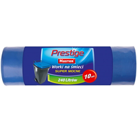 WORKI NA ŚMIECI 240L MASTER PRESTIGE NIEBIESKIE 10szt