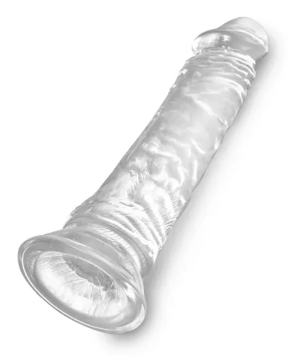 pipedream king cock clear 20 cm - przezroczysty model z przyssawką na Arena.pl