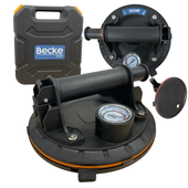 Przyssawka próżniowa uchwyt z pompką manometrem do szyb płytek glazury gres