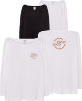 T-shirt damski z rękawami 3/4 TWÓJ WŁASNY HAFT LOGO firmowa reklamowa 5 szt