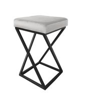 Hoker krzesło barowe ZOA LOFT podstawa czarna MG39
