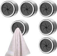 Wieszak uchwyt samoprzylepny na ręczniki 6szt