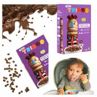 Płatki Śniadaniowe dla Dzieci BEZ CUKRU Kółka Zbożowe EKO Czekoladowe 300g