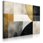 Obraz Do Salonu Glamour Beton Abstrakcja Wzory Geometryczne 30cm x 20cm