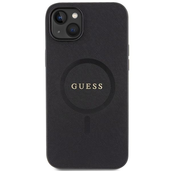 Etui Guess do iPhone 15 Plus, iPhone 14 Plus, Czarny, MagSafe zdjęcie 3