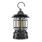 Lampa Kempingowa Superfire T51 USB-C Wodoodporna Retro Design