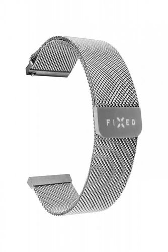 Bransoletka FIXED Mesh Strap do Smartwatch (22mm) wide silver na Arena.pl