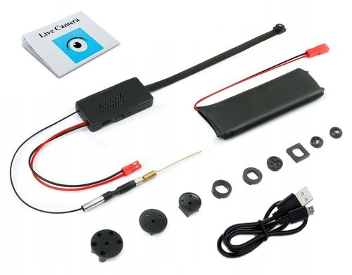 MINI KAMERA SZPIEGOWSKA UKRYTA WIFI DETEKCJA RUCH PODGLĄD ZDALNY NA na Arena.pl