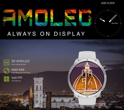 smartwatch rubicon rncf14 silver/white smarub252 na Arena.pl