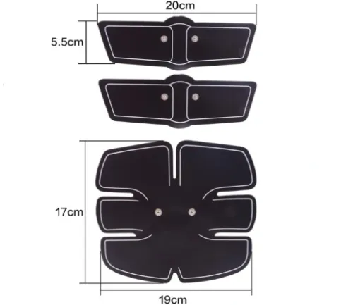 ELEKTRO STYMULATOR MIĘŚNI BRZUCHA I RAMION ELEKTROSTYMULATOR STYMULATOR 3W1 na Arena.pl