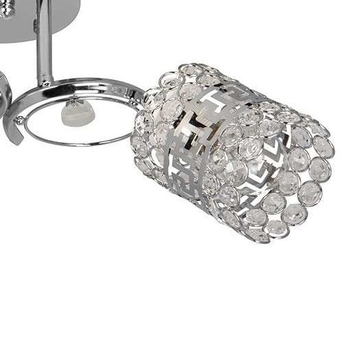 Lampa sufitowa VEN W-N 1916/2 regulowana glamour kryształki chrom na Arena.pl