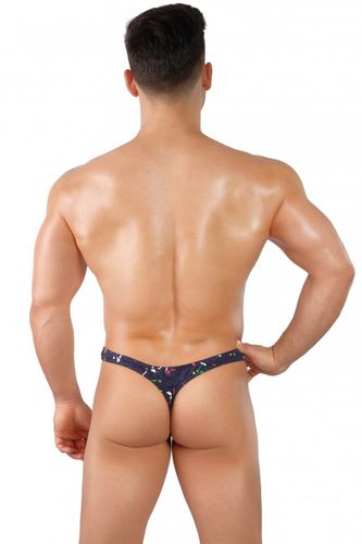 Stringi męskie GMW LITE Splash! Navy L na Arena.pl