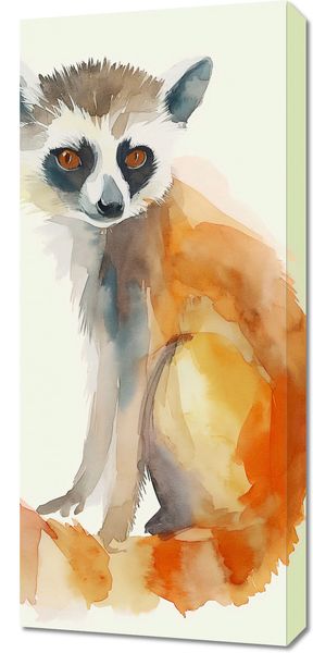 Obraz 40x90cm Lemurek zdjęcie 1
