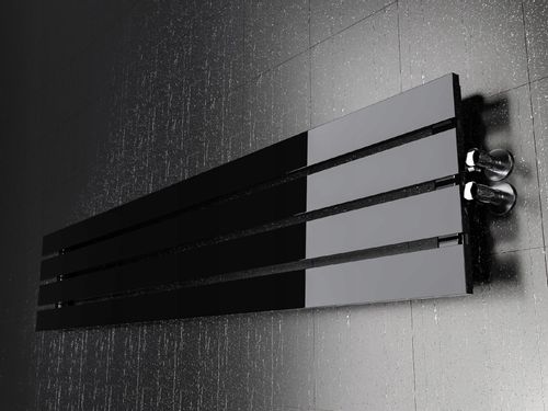 Grzejnik pokojowy poziomy BELLOSLIM 30x140 czarnyP na Arena.pl