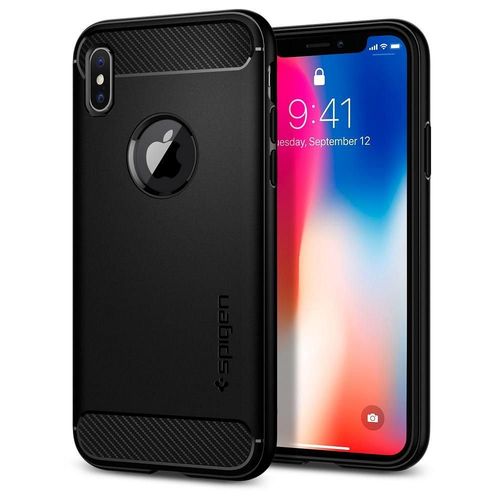Spigen Rugged Armor do iPhone 7/8 czarny na Arena.pl