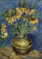 Plakat 50x70cm  Imperial Fritillaries, Van Gogh Vintage do Salonu