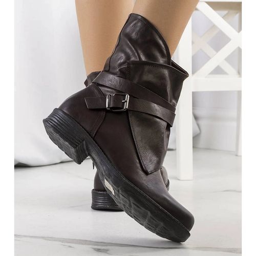 Brązowe botki r.38 na Arena.pl