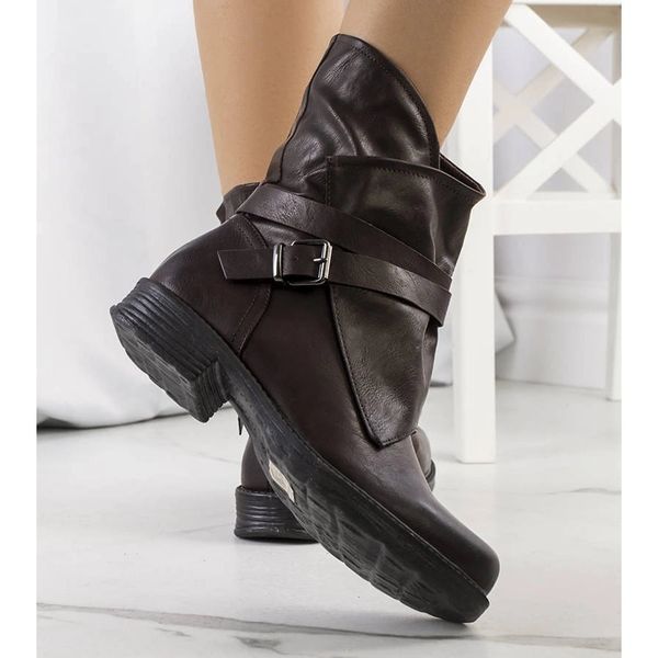 Brązowe botki r.38 zdjęcie 3