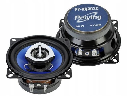 Głośniki samochodowe 10cm 2 drożne Peiying na Arena.pl