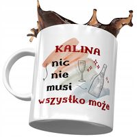 Kubek Dla Kaliny Żony Przyjaciółki Prezent Z Nadrukiem Ze Zdjęciem