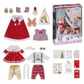 BABY BORN KALENDARZ ADWENTOWY 24 NIESPODZIANKI AKCESORIA DODATKI DLA LALEK