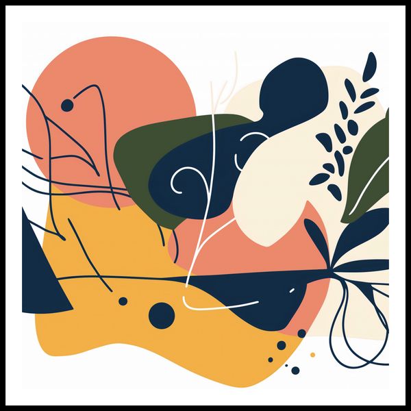 Plakat 100x100cm Dynamika Wizji zdjęcie 3