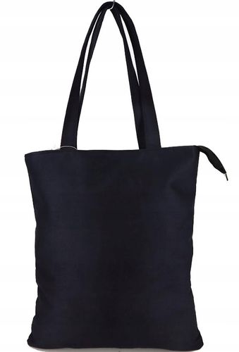 TORBA torebka z napisem ,,LICZY SIĘ WNĘTRZE A NIE JAKIŚ ... '' czarna na Arena.pl