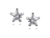 Delikatne srebrne kolczyki gwiazdki gwiazdy stars z cyrkonią srebro 925 1CSW8E