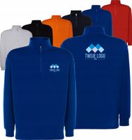 BLUZA męska z półzamkiem kołnierzem TWÓJ HAFT LOGO GRAFIKA reklamowa 20 szt