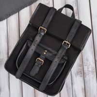 plecaczek damski retro vintage miejski bawełniany