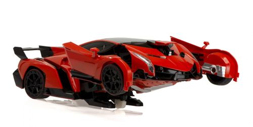 SAMOCHÓD RC ROBOT TRANSFORMACJA 2W1 4CH 1:18 LAMBORGHINI na Arena.pl