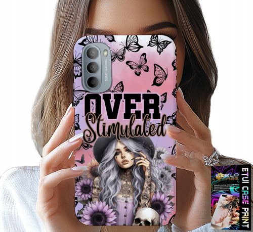 ETUI DO MOTOROLA G31 / G41 - OVER STIMULATED, NASTOLETNIE WZORY, CASE na Arena.pl