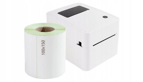 Drukarka etykiet kurierskich, termiczna, bluetooth, USB, + Rolka 100x150 na Arena.pl
