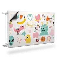 MASKOWNICA Magnetyczna KALORYFERA Komiksowe Postacie 100cm x 60cm