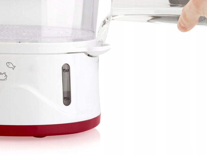 PAROWAR 3 POZIOMY 8,5L 900W JAJOWAR NA 8 JAJ MISKA NA RYŻ GALLET 962 zdjęcie 12