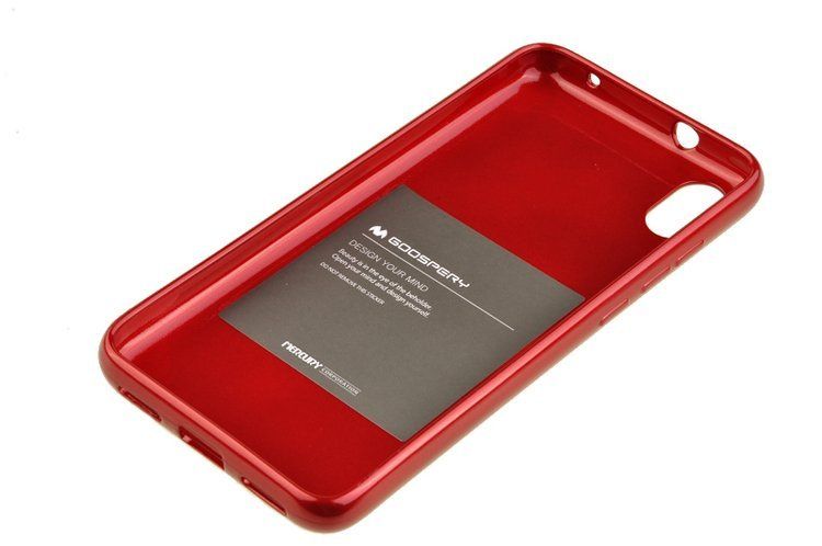 Etui Mercury Goospery Jelly Case do Xiaomi Redmi 7A czerwony zdjęcie 3