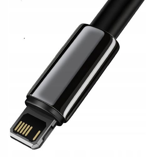 BASEUS MOCNY KABEL USB - LIGHTNING DO IPHONE IPAD PRZEWÓD OPLOT 2.4A 1M na Arena.pl