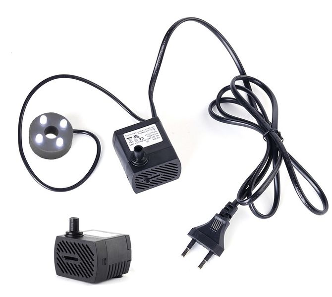 Pompka do Fontann z Regulacją Przepływu i Oświetleniem LED - 180 l/h, 50 cm zdjęcie 6