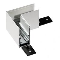 L-kształtny łącznik do szynoprzewodów Magnetic AZ5159 1-fazowy biały