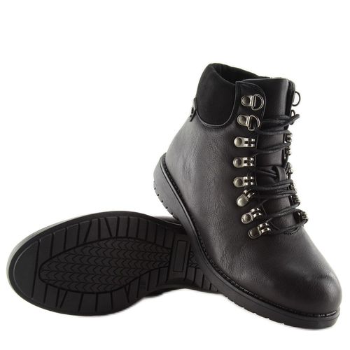 Botki traperki czarne 3971 black r.41 na Arena.pl